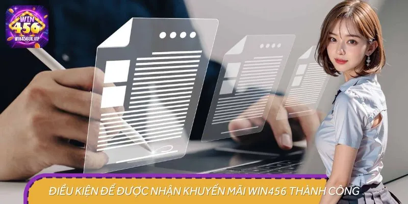 Tuân thủ điều kiện để nhận khuyến mãi WIN456 thành công
