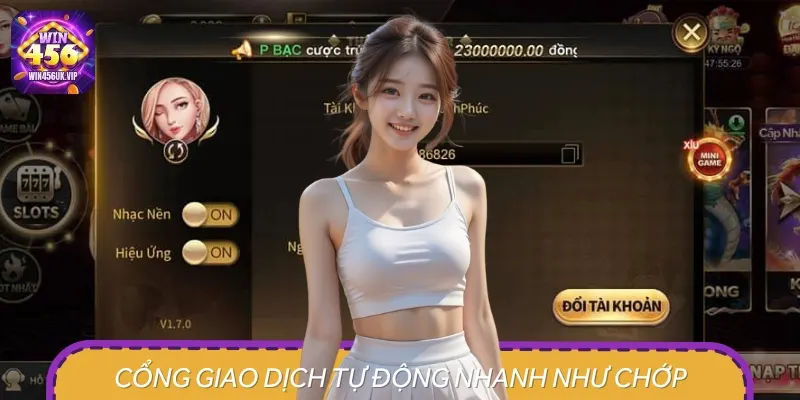 Giao dịch nạp rút tại đây cũng được nhiều game thủ đánh giá cao